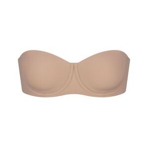 LIKE NEW SKIMS Strapless Bandeau in beige tan